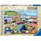 Ravensburger 1000 Piece Jigsaw Puzzle - Leisure Days - Camping and Caravanning - 167630