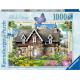 Ravensburger 1000 Piece Jigsaw Puzzle - Country Cottage Collection - Hillside Cottage - 174898