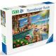 Ravensburger 1500 Piece Jigsaw Puzzle - Beach Bar Breezes - 12000743