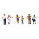 Woodland Scenics A1825 Window Shoppers - HO Scale People (Suit Hornby OO Sets)
