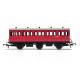 Hornby R40124 BR - 6 Wheel Coach - 3rd Class - Fitted Lights - E31070 - Era 4