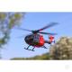 Twister BO-105 Scale 250 Helicopter 6 Axis Stabilisation + Alt Hold - Grey/Red Royal Navy Rescue - TWST1002GR