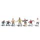 Woodland Scenics A1899 Ice Skaters - HO Scale People (Suit Hornby OO Sets)