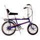 Toyway 1:12 Raleigh Chopper Mk2 Bicycle Model - ULTRA VOILET (Ready Made Display Model)