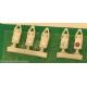 Springside DA19 BR Head & Tail Lamps White (5) - OO/1:76 Loco Accessories for Detailing Hornby and Bachmann Locos